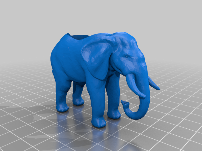 Elephant Planter (With Drain Holes)