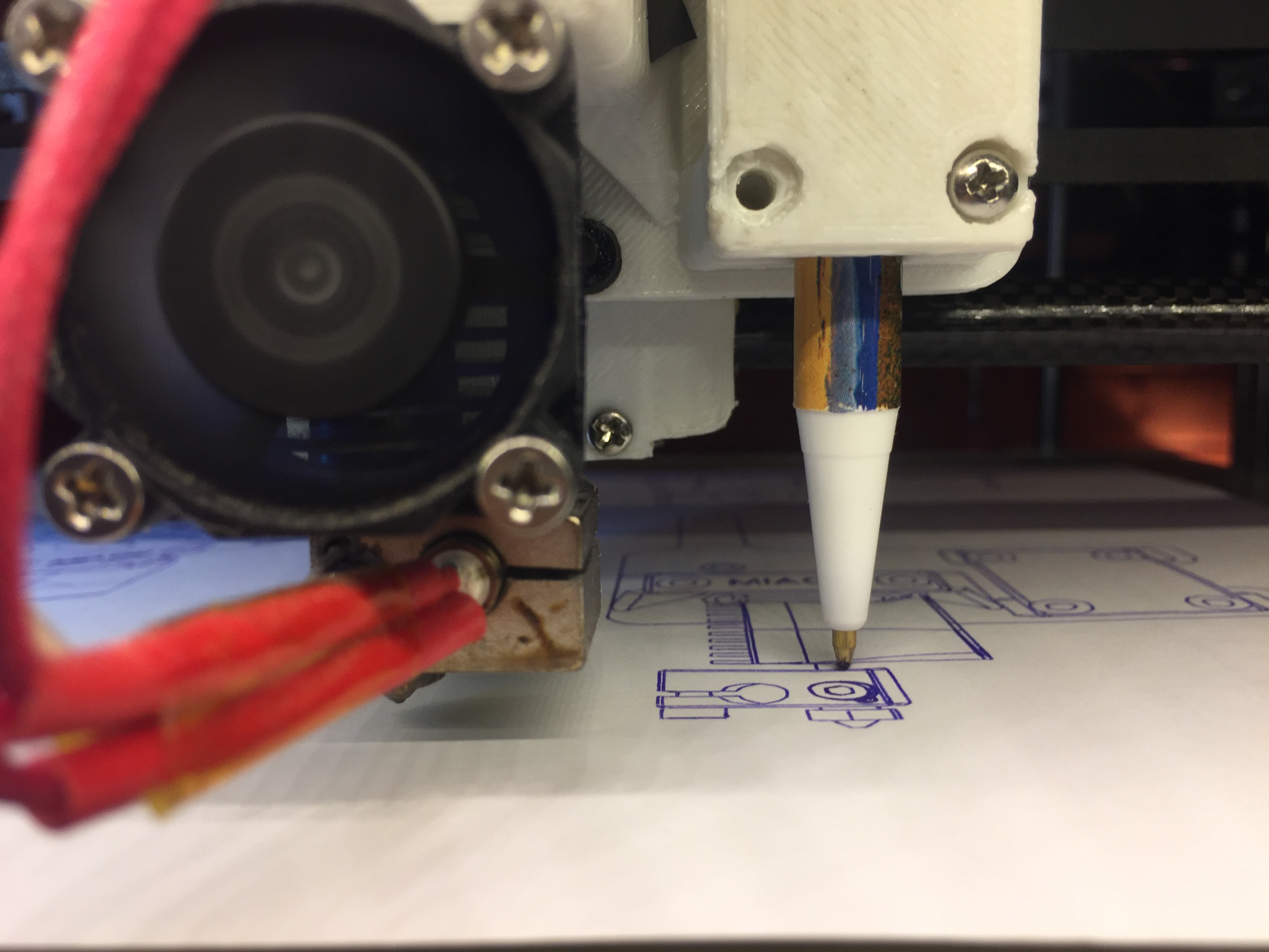Hypercube Print & Plot Carriage