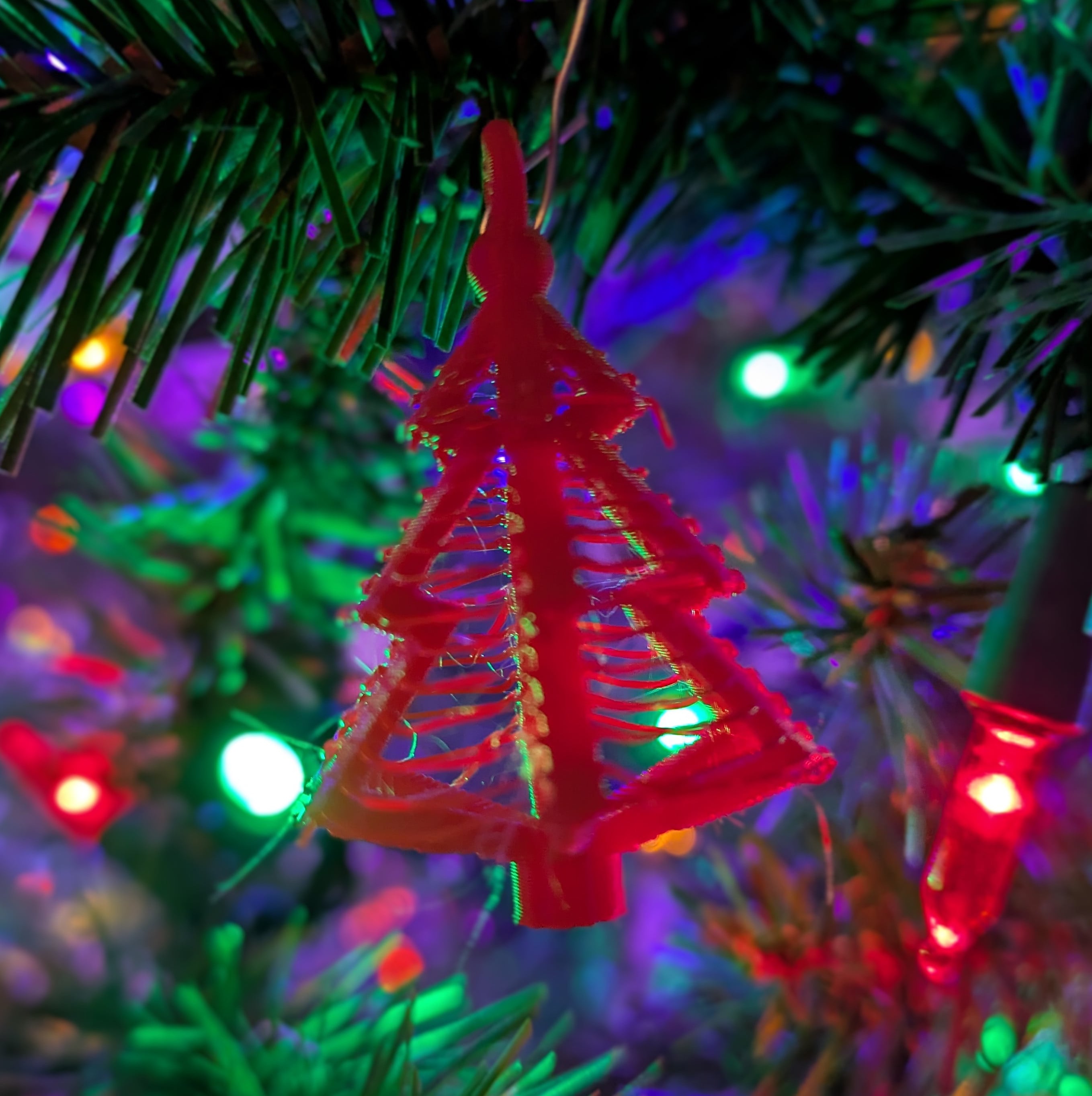 Mini Christmas Tree Ornament/Earring