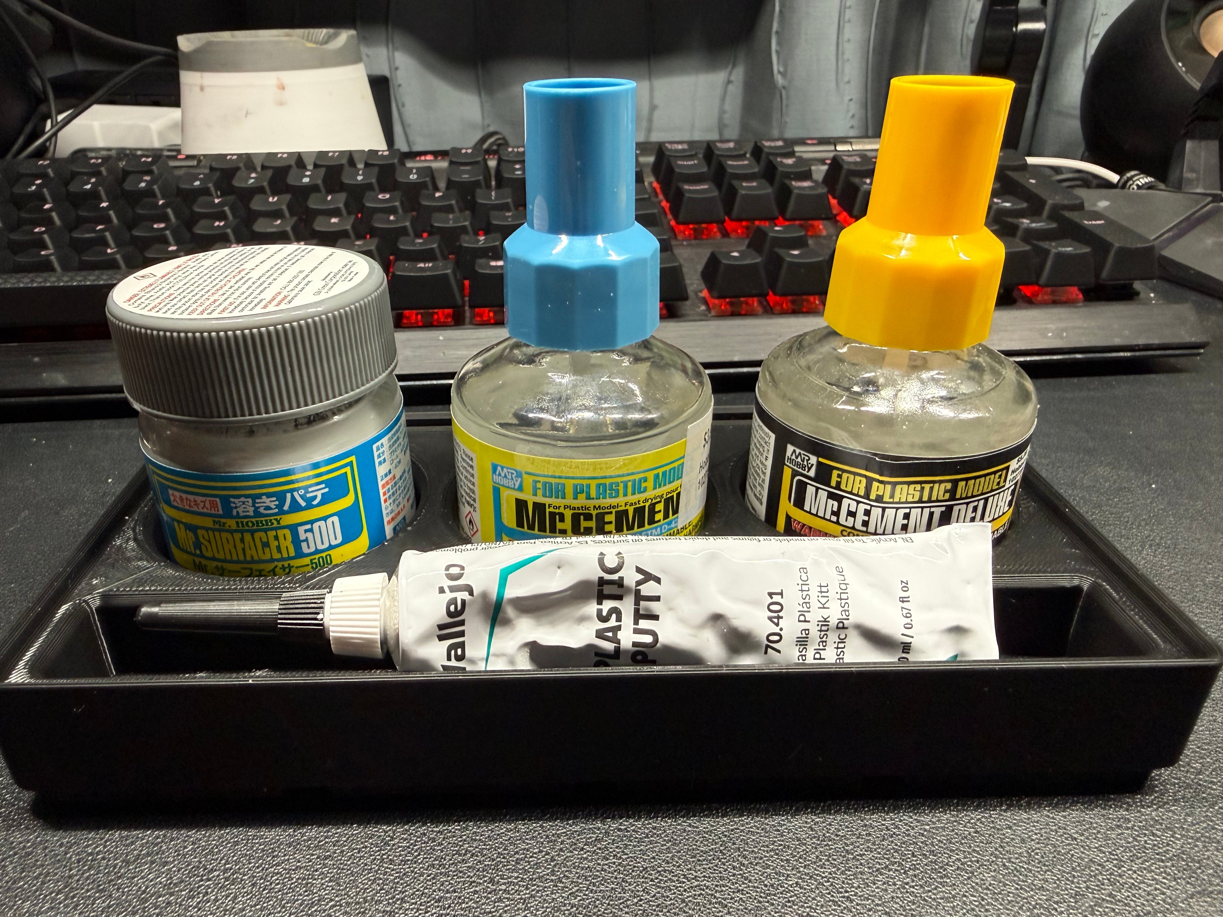 Mr. Hobby - Cement Bottle Holder - Gridfinity