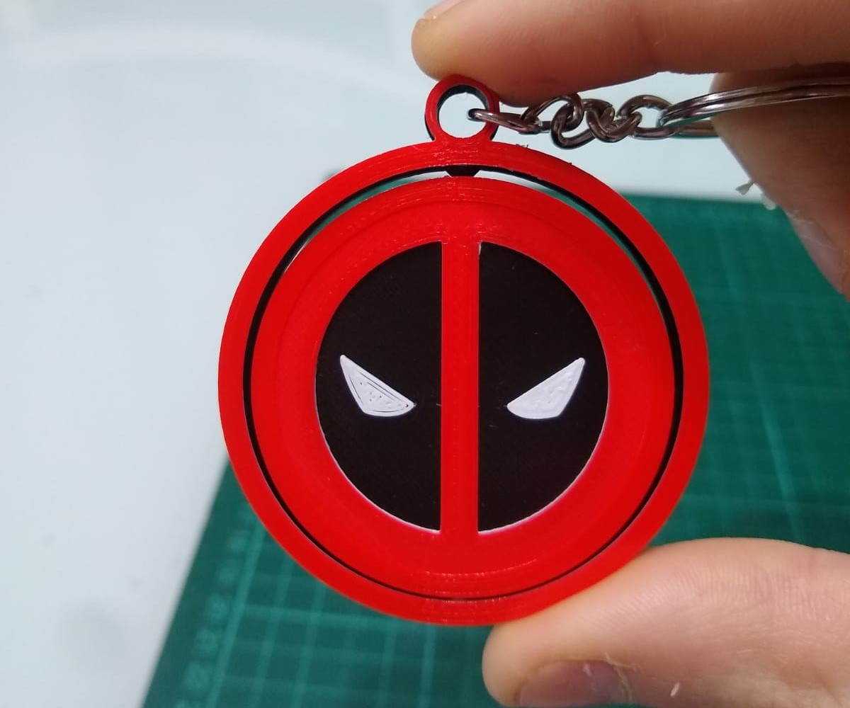 Deadpool Keychain