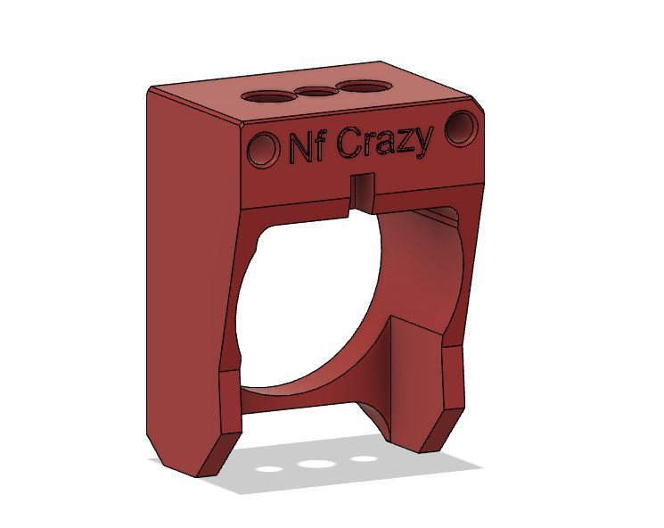 Mini Stealthburner Nf-Crazy HotEnd mount