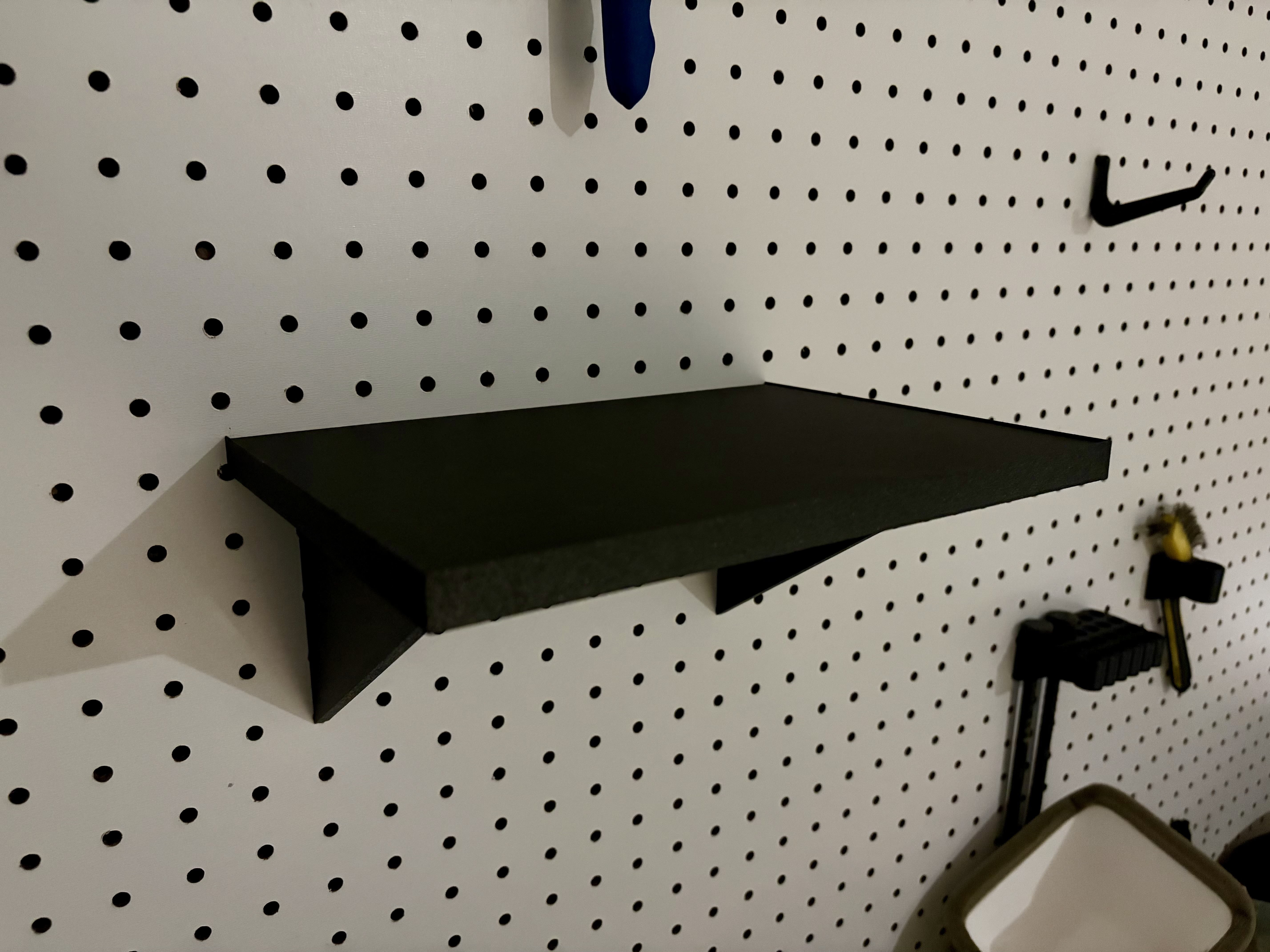 Pegboard Shelf