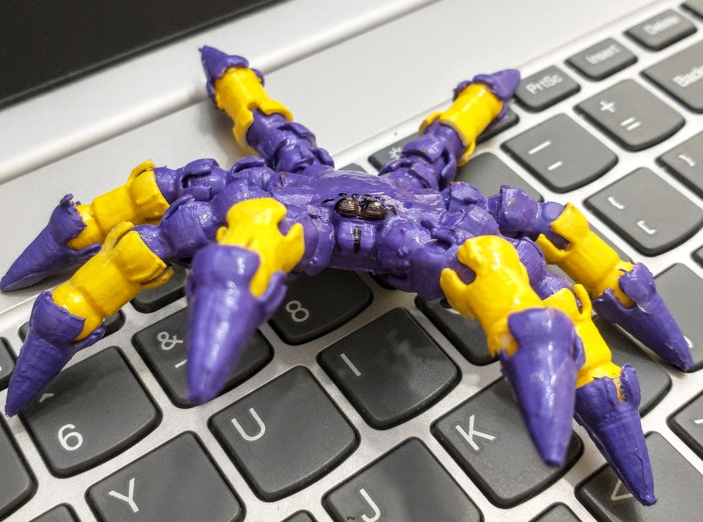 Poseable Poppin Spider Toy
