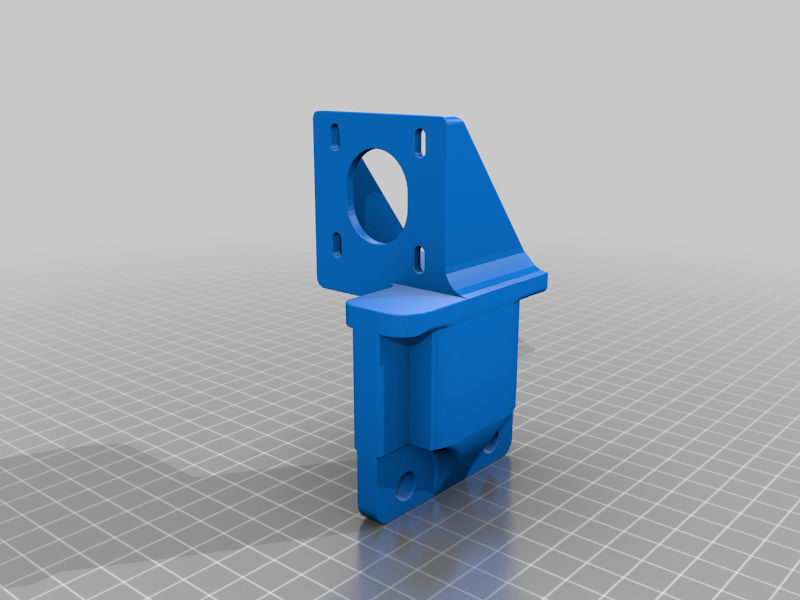 V2 Drivinator for Micro Swiss extruder with Briss Fang with 20mm fan