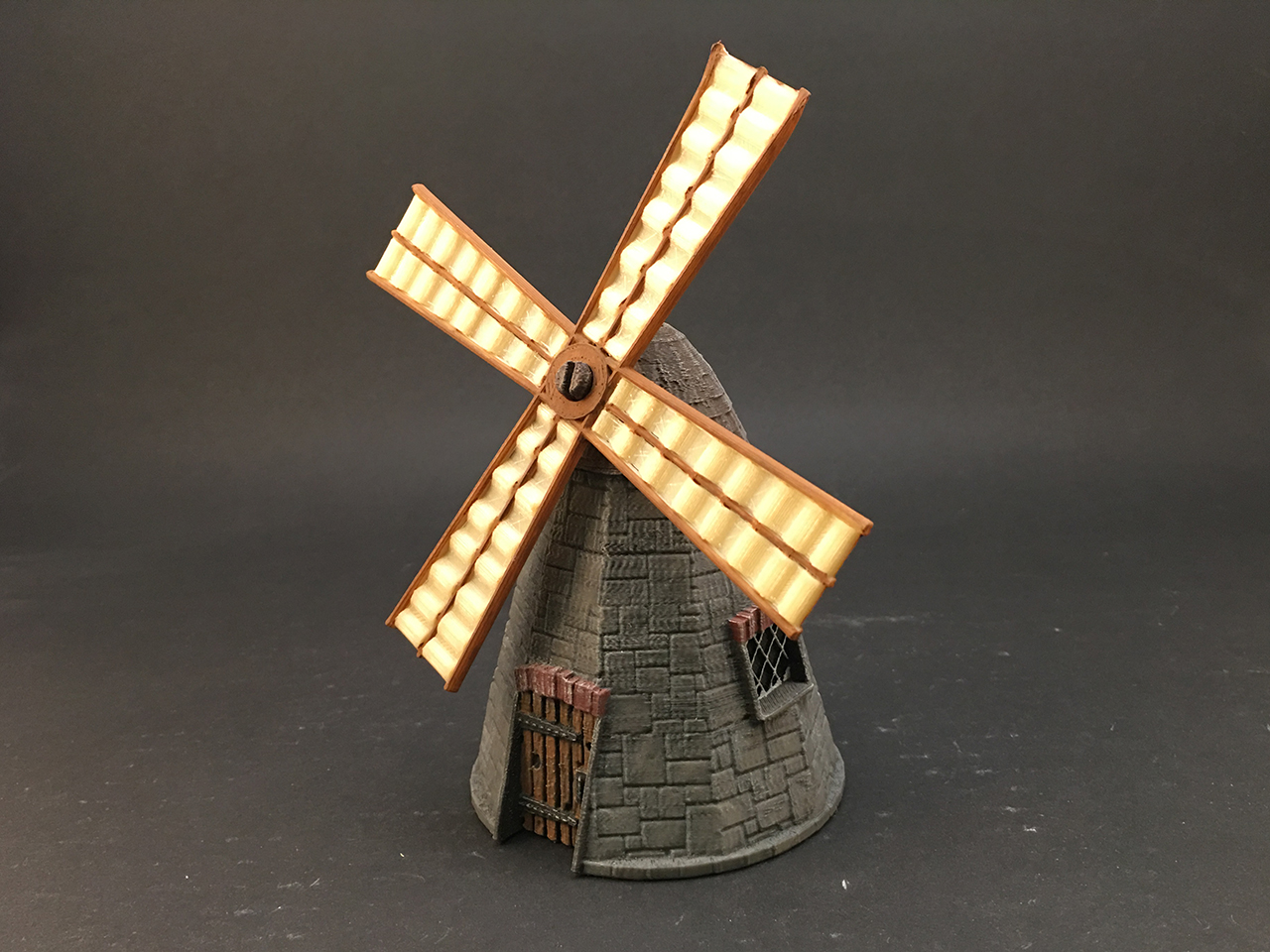Stone Windmill for 28mm miniature gaming