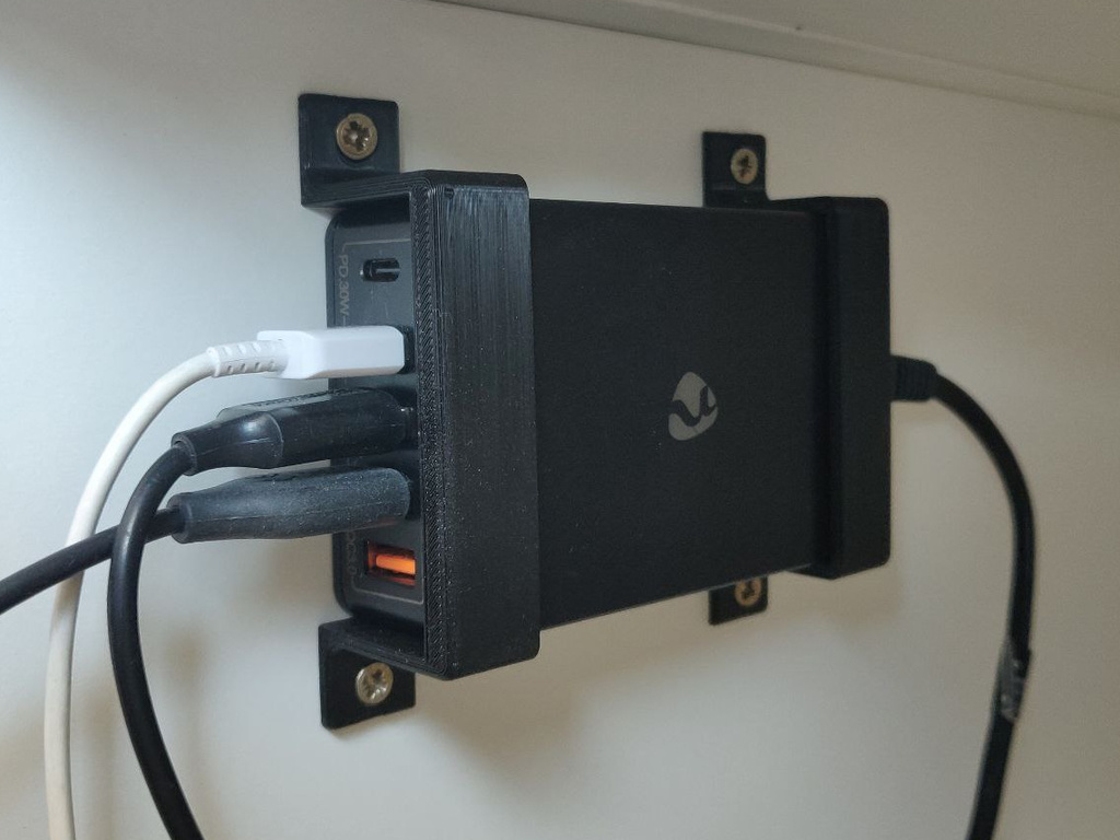 Usb charger wall mount