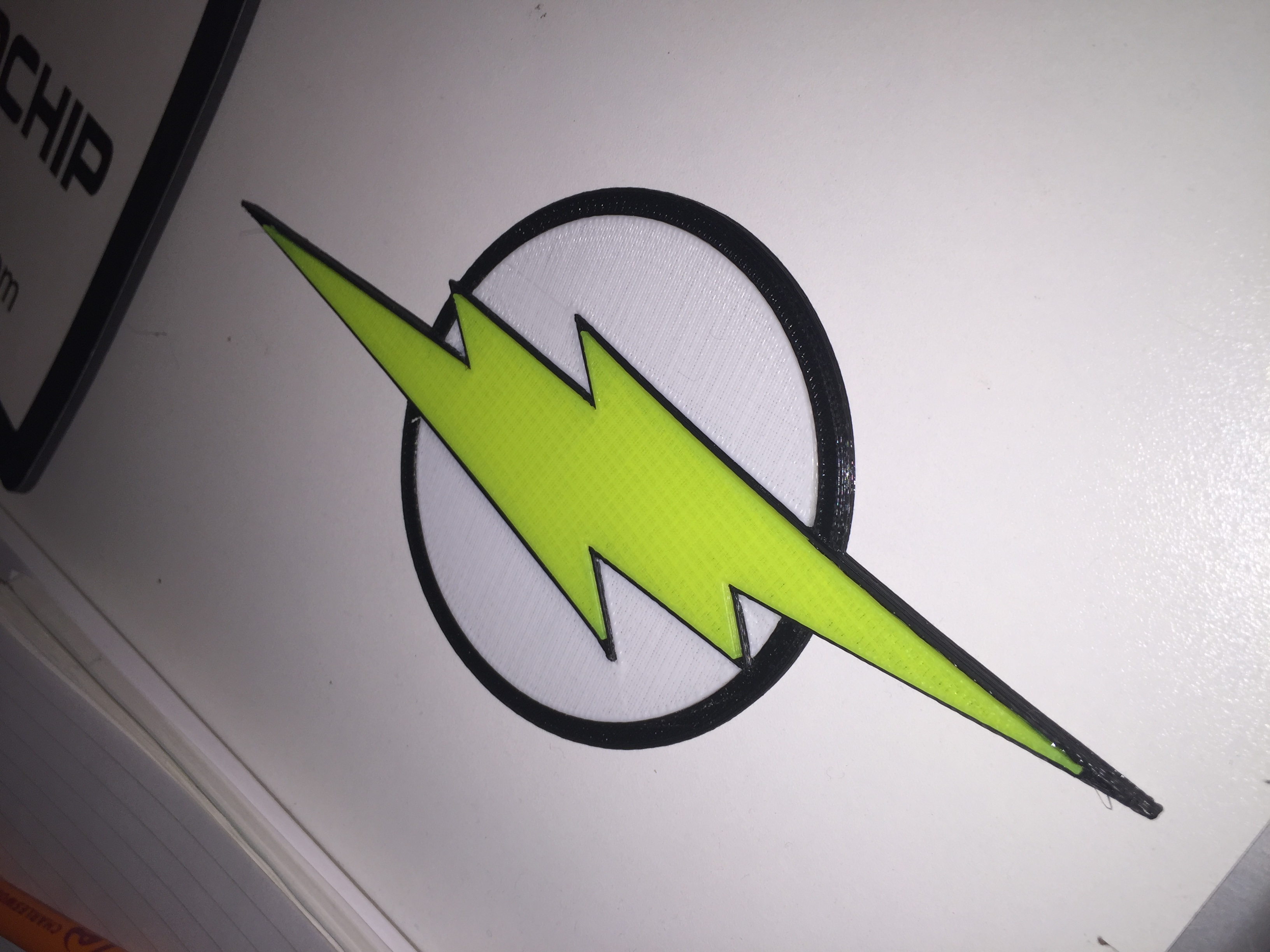 The Flash logo!