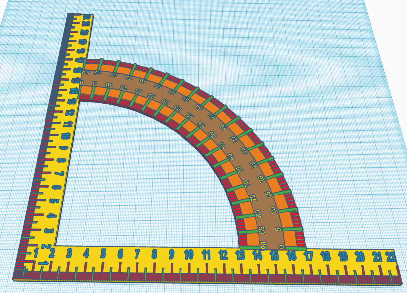 Ruler angle