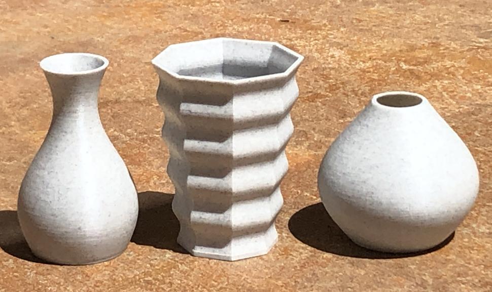 OpenSCAD curvy vase generator