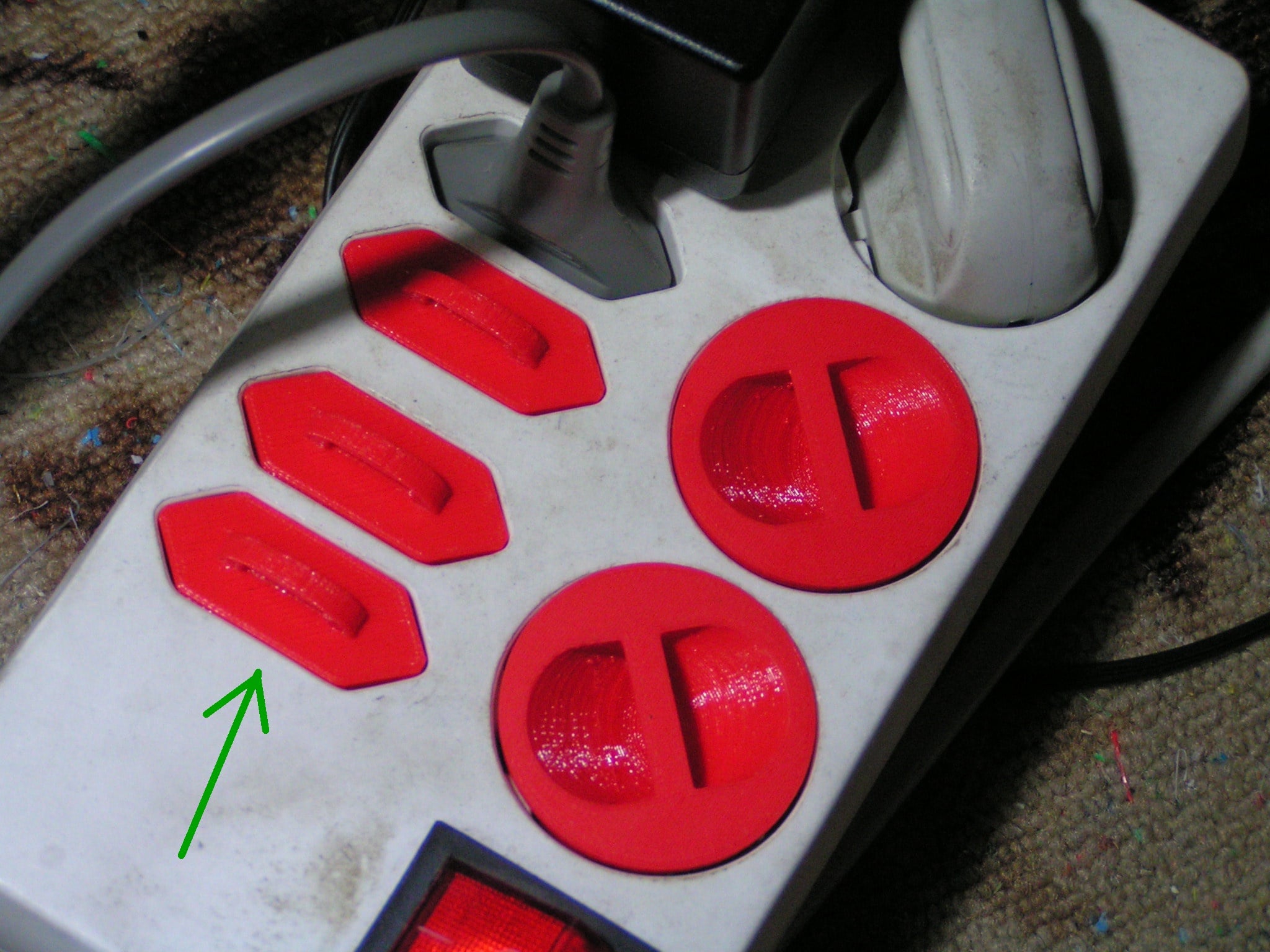 Steckdosenabdeckung, Power socket cover