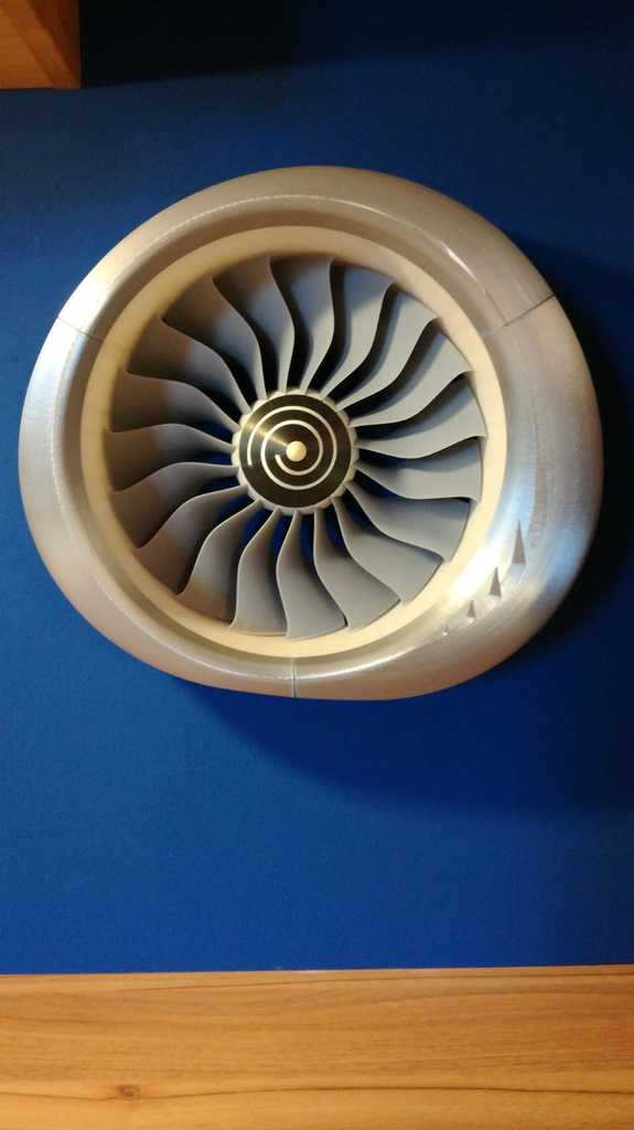 Jet Engine for wall