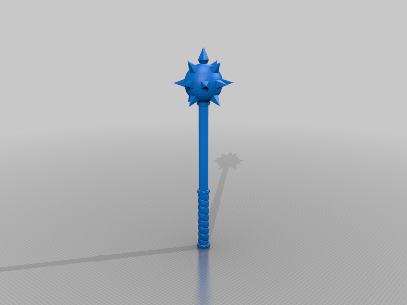 Full Size Mace as one piece