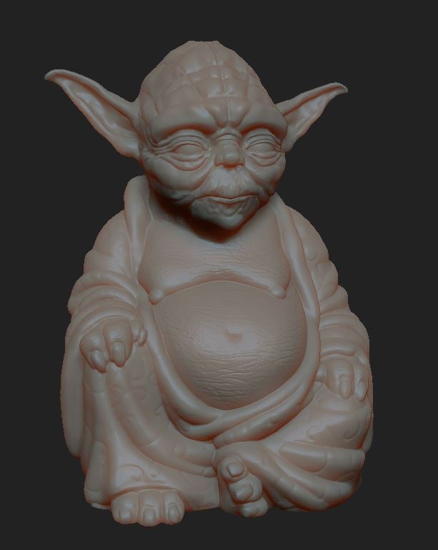 More Accurate Yoda Buddha