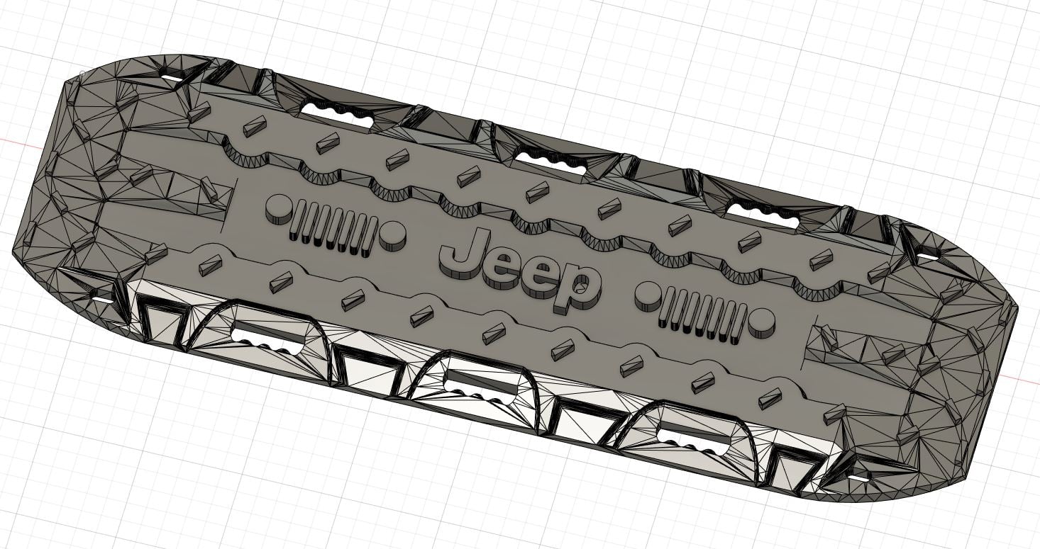 1/10 Sand Ladder Jeep - Sand Blech - Scale Crawler