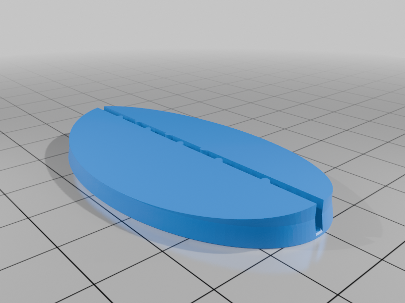 Paper Mini Base - Oval