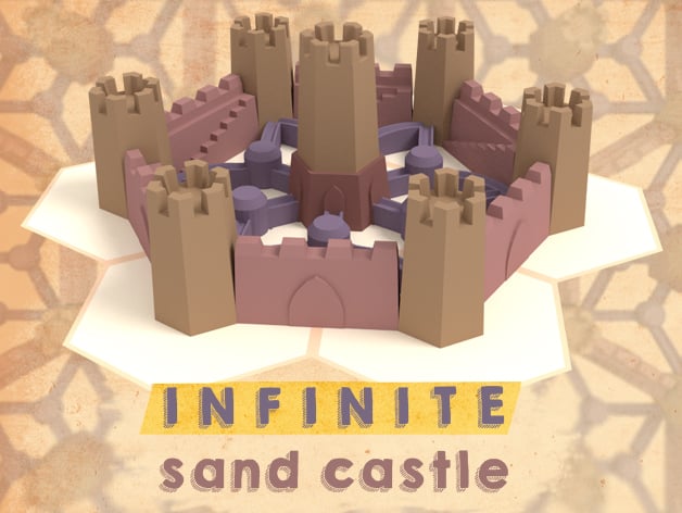 Infinite Sand Castle (5 Moulds)