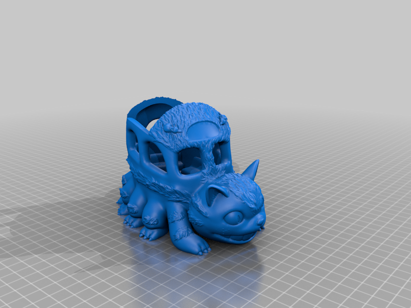 Catbus,hollowed and spouted