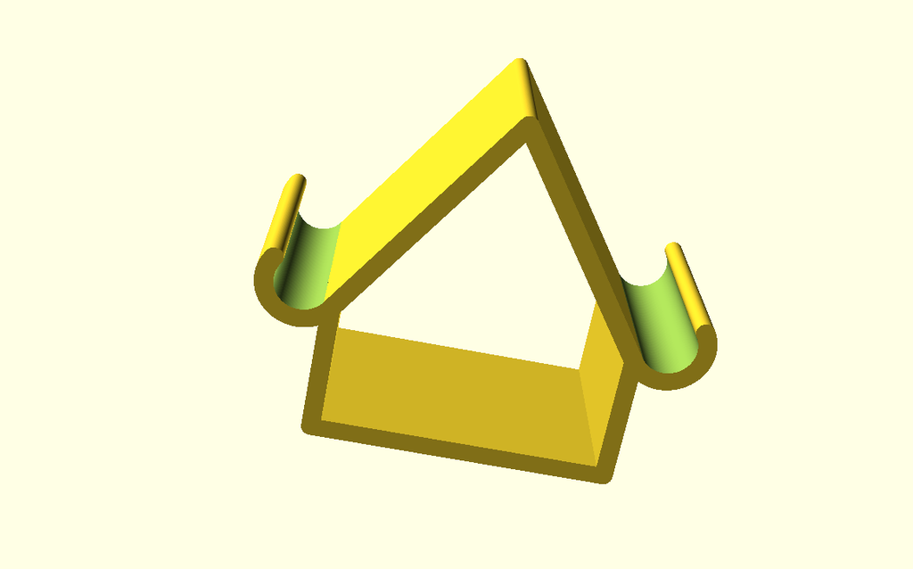 A house shaped  stand 1