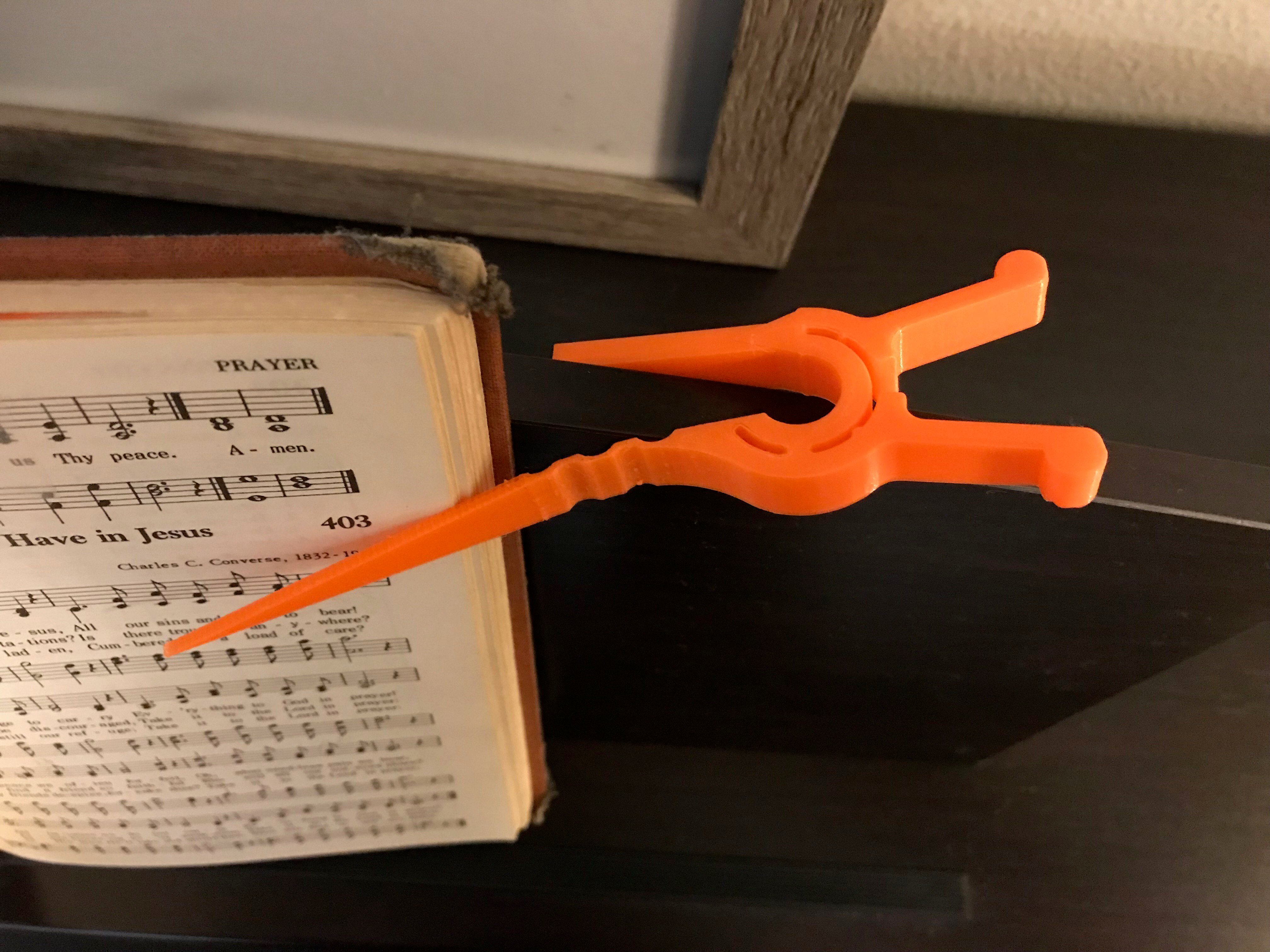 Sheet or Book Music Holder
