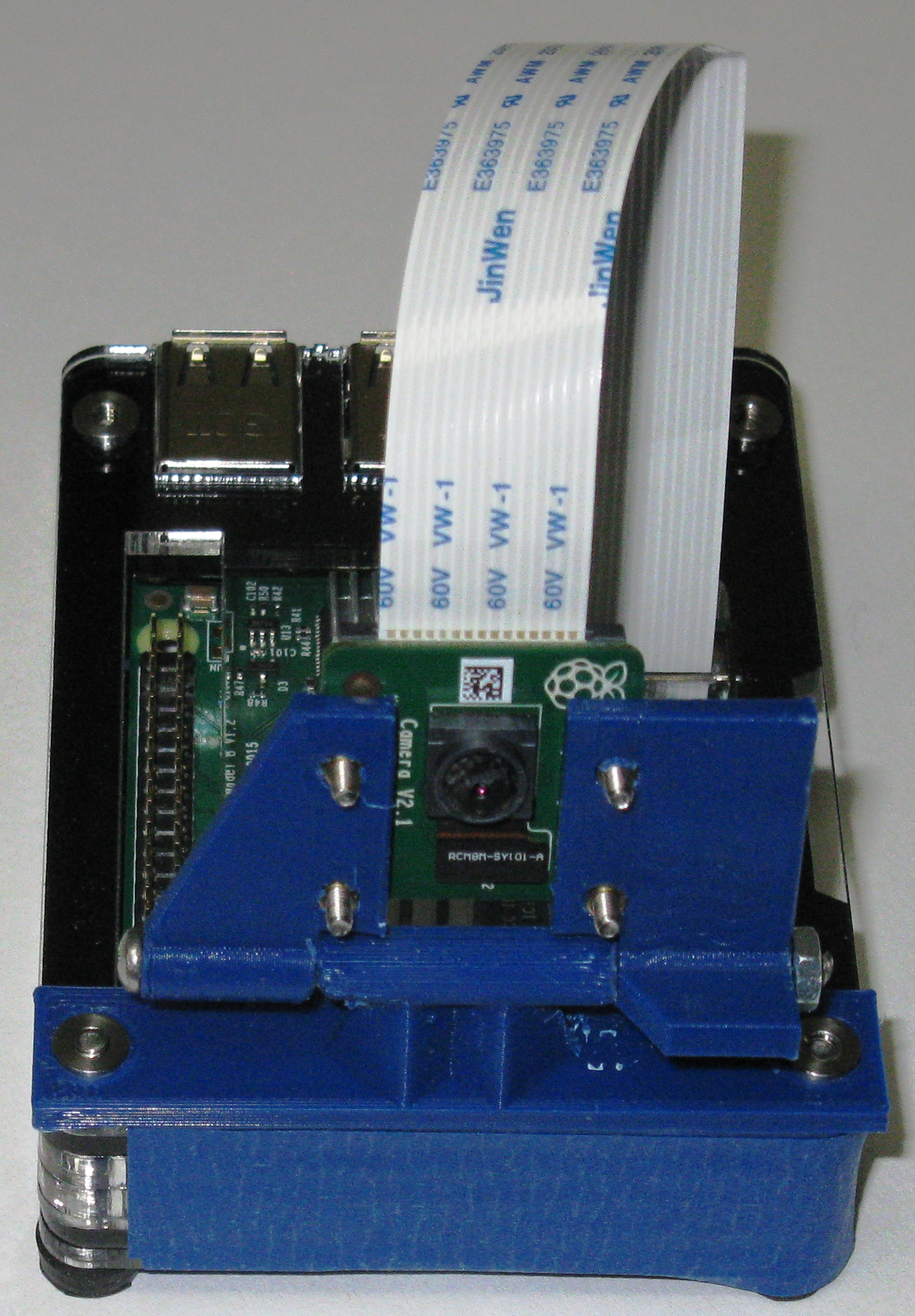 Raspberry PI V2 Camera Holder for Zebra Case