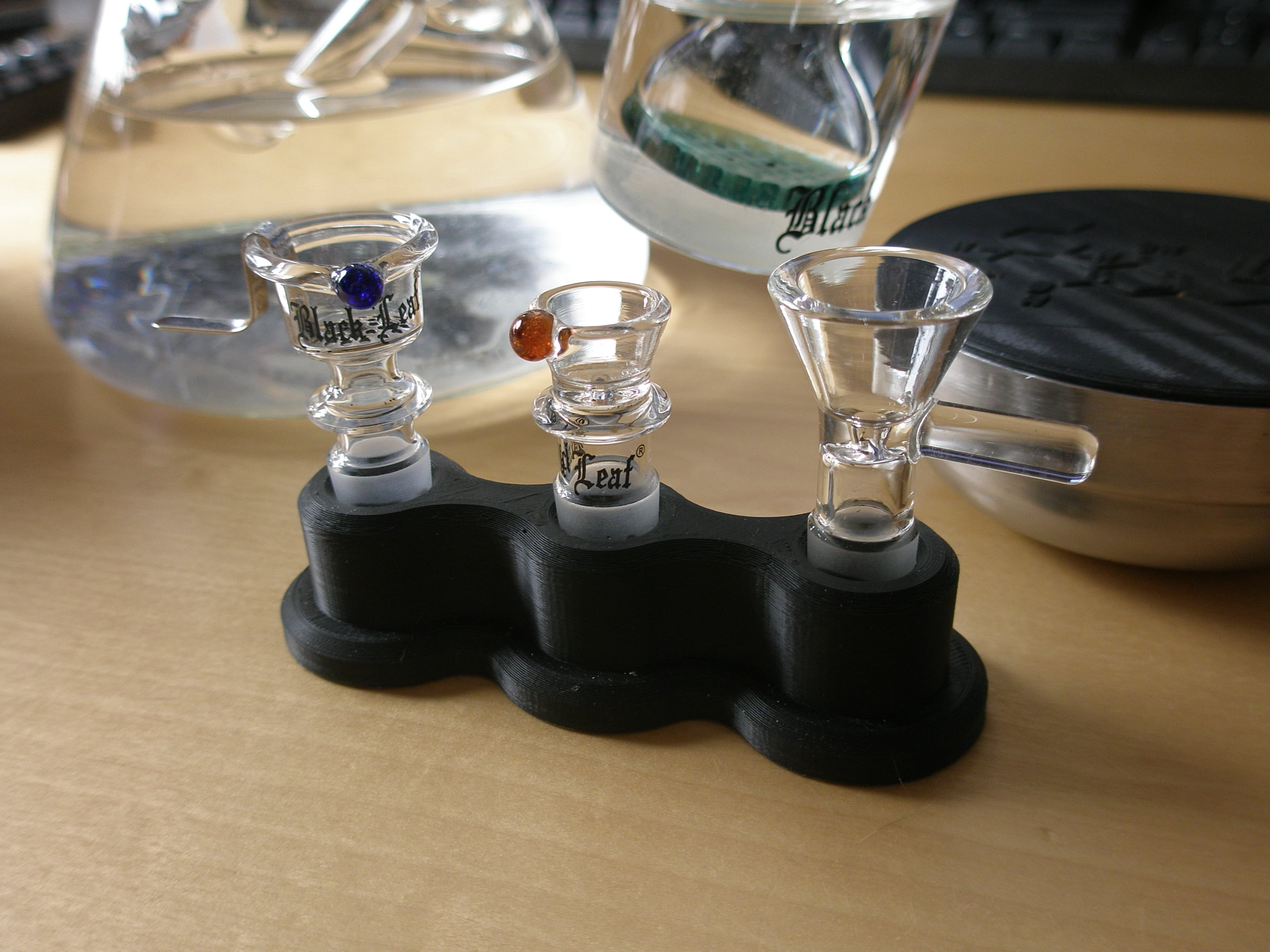 Bong Head Holder for 3 x 14.5 joints