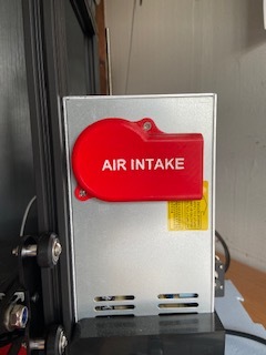 AIR INTAKE- Ender 3 Pro Fan Cover //Aeronautical Remix//