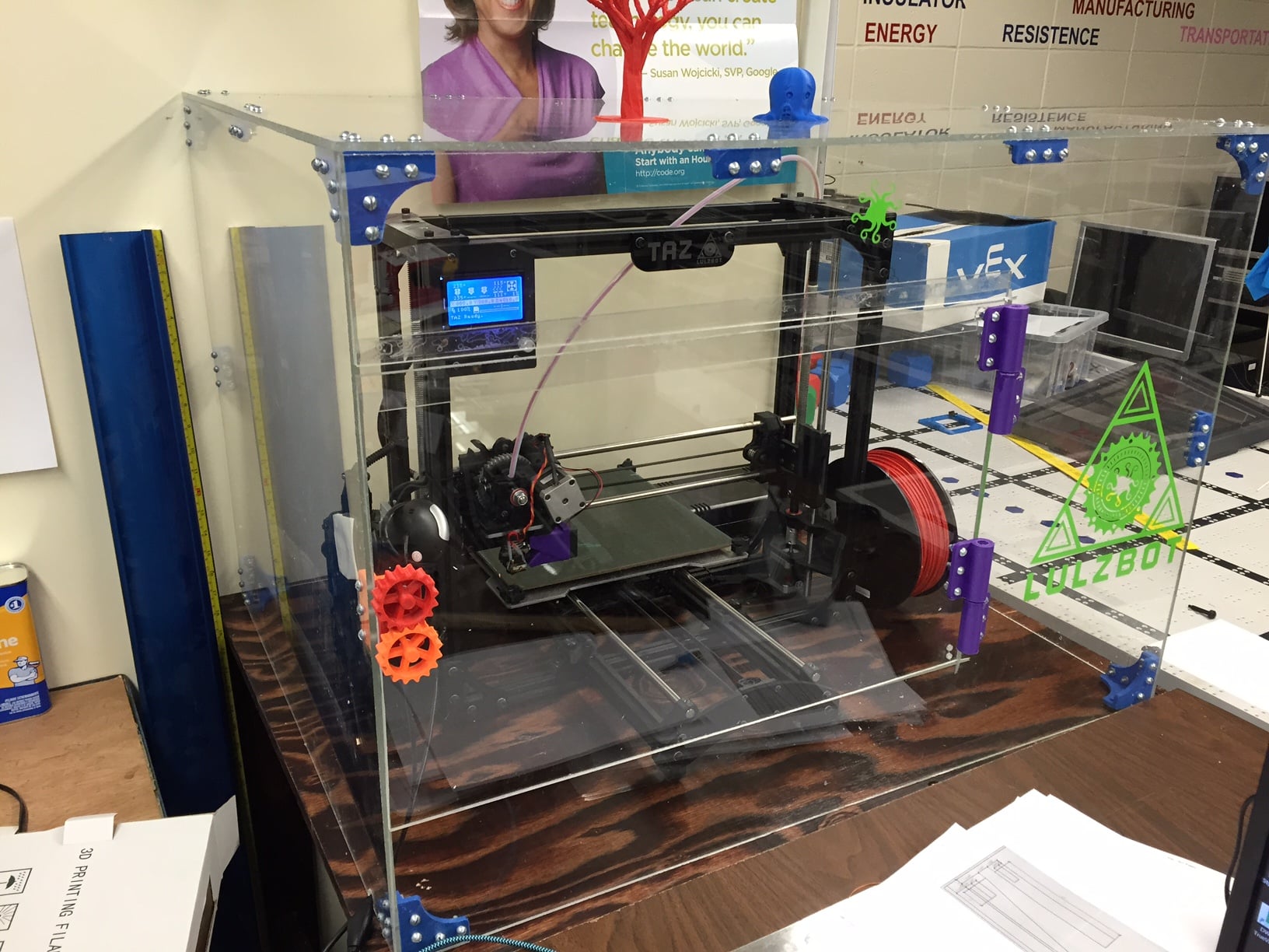 Lulzbot Taz Enclosure