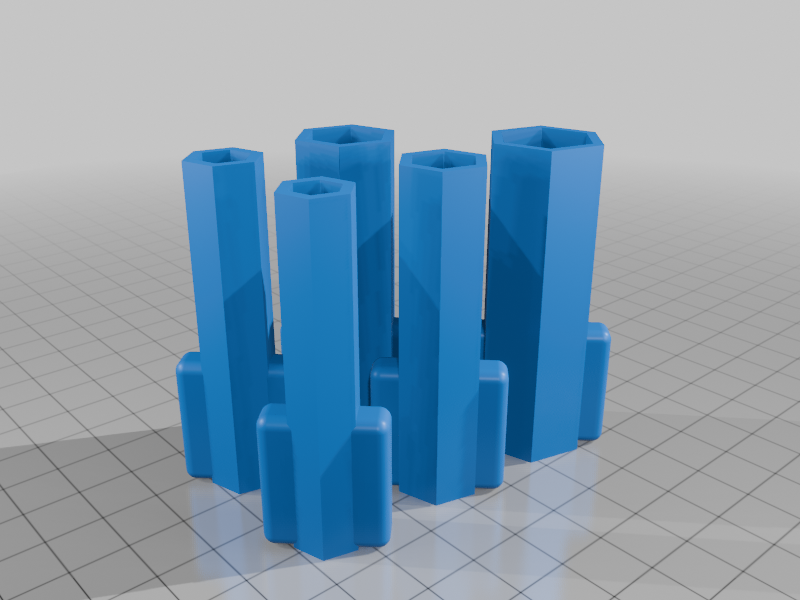parametric panel nut hand sockets