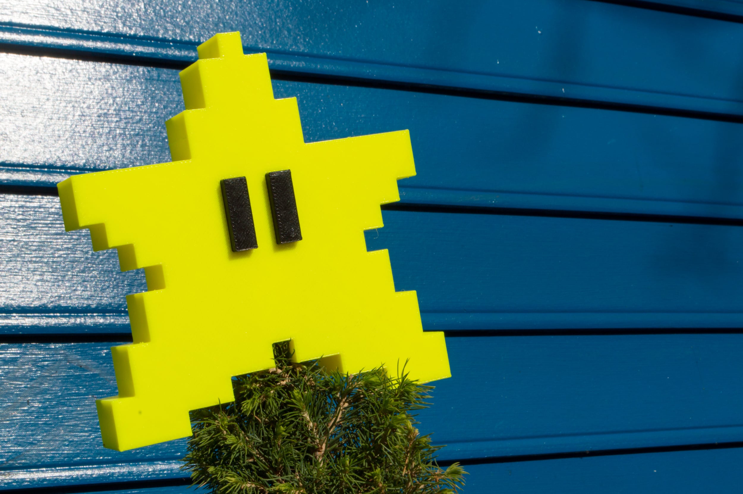 Super Mario Bros. Pixel Star Tree Topper