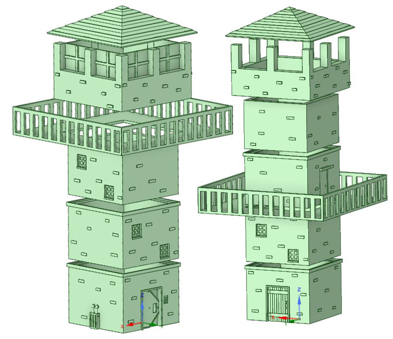 Modular Watch Tower - Tabletop Terrain V2