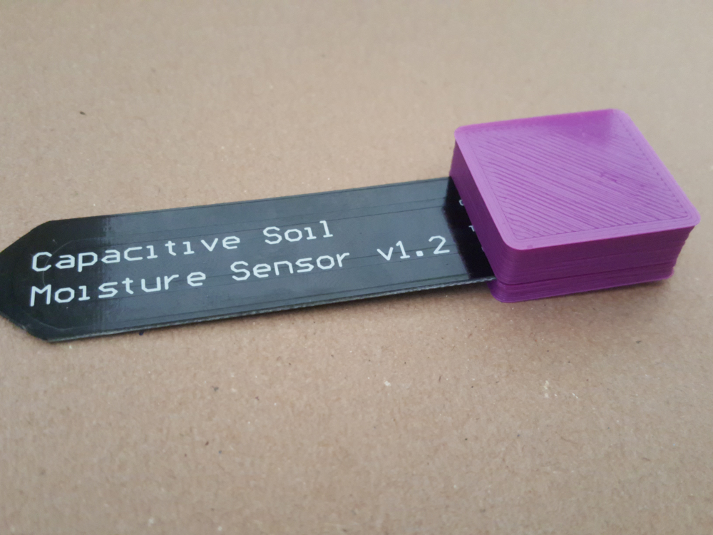 Case for capacitive soil moisture sensor
