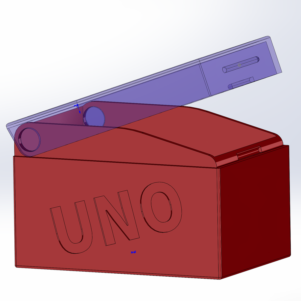 UNO card box