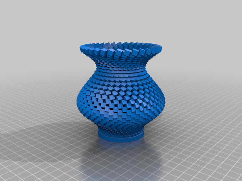 Cube vase