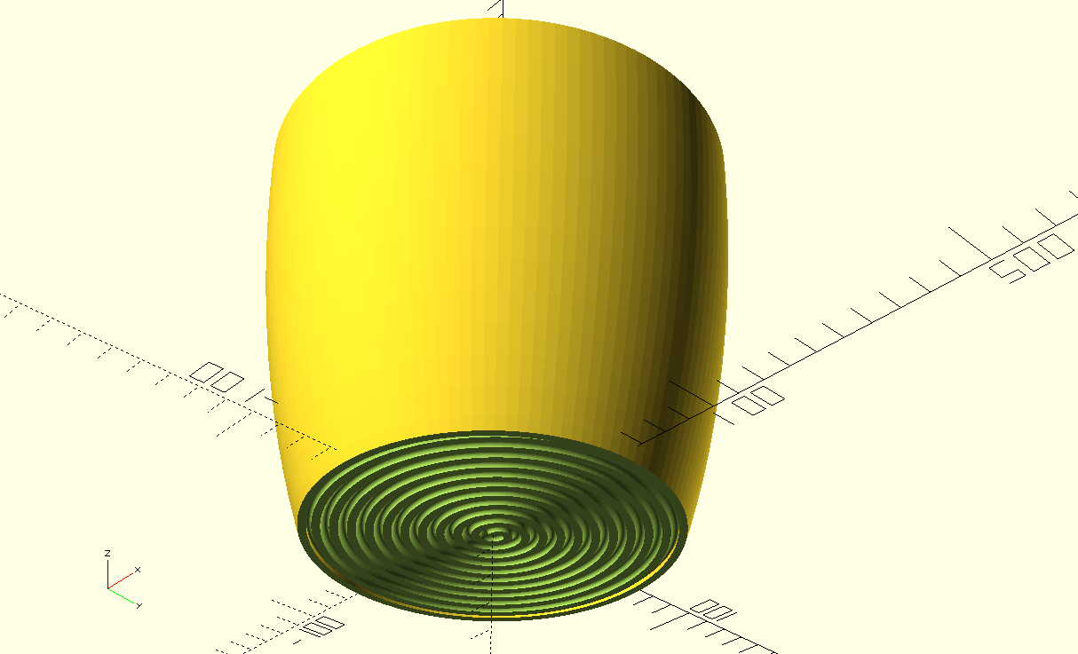 Outer Plant Pot Ellipsoid