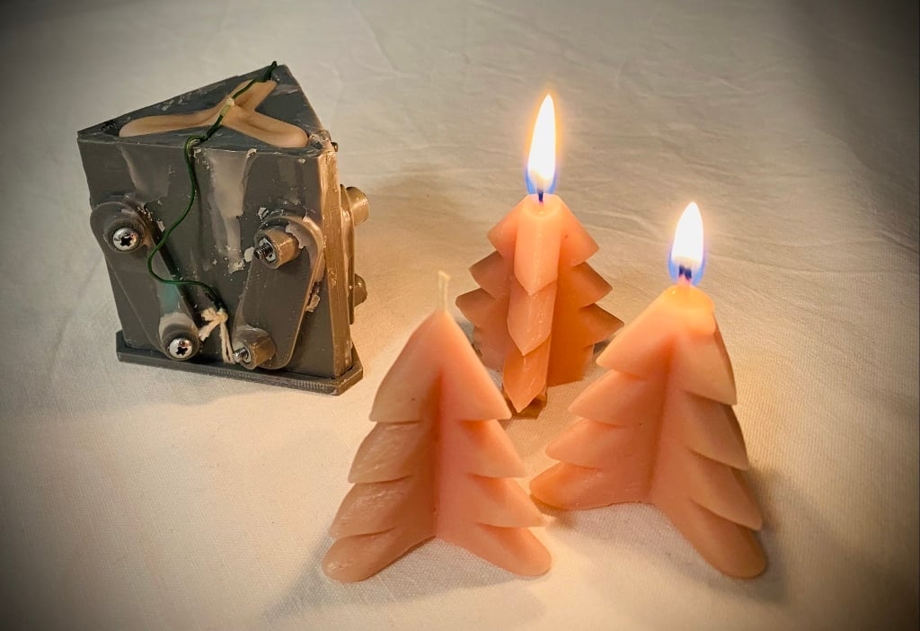 Christmas Tree Candle Mold