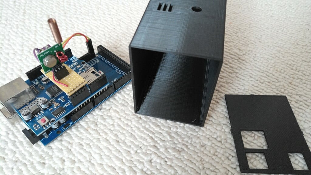 Case Arduino Mega with Ethernet Shield