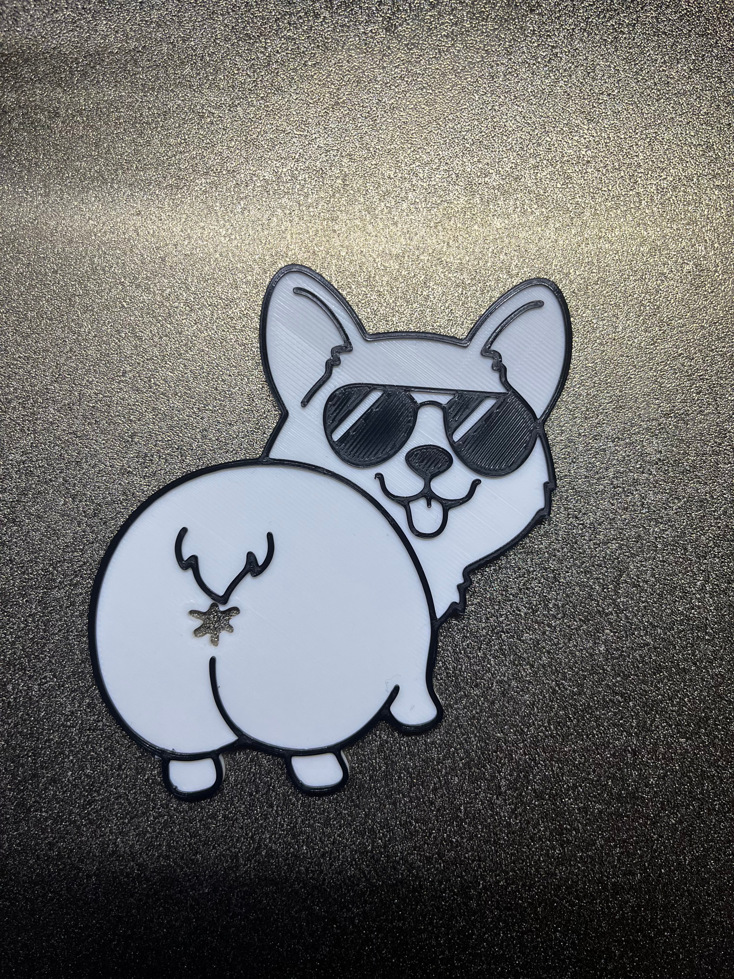 Iconic Corgi Butt - Bread clip/sealer