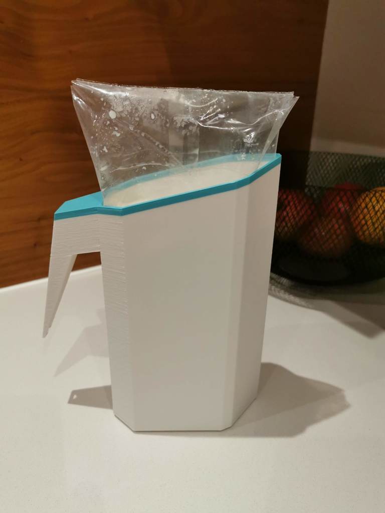 Modern Milk Bag Pitcher / Milk Bag Holder / Milk Jug