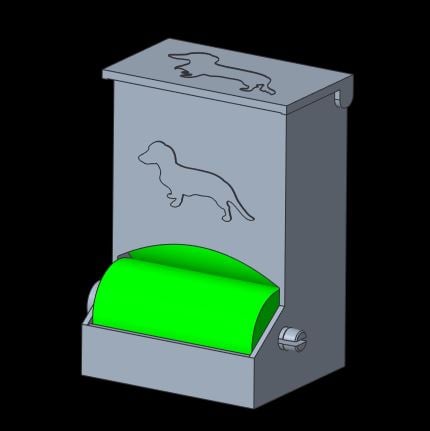 Dog Poop Bag Dispenser