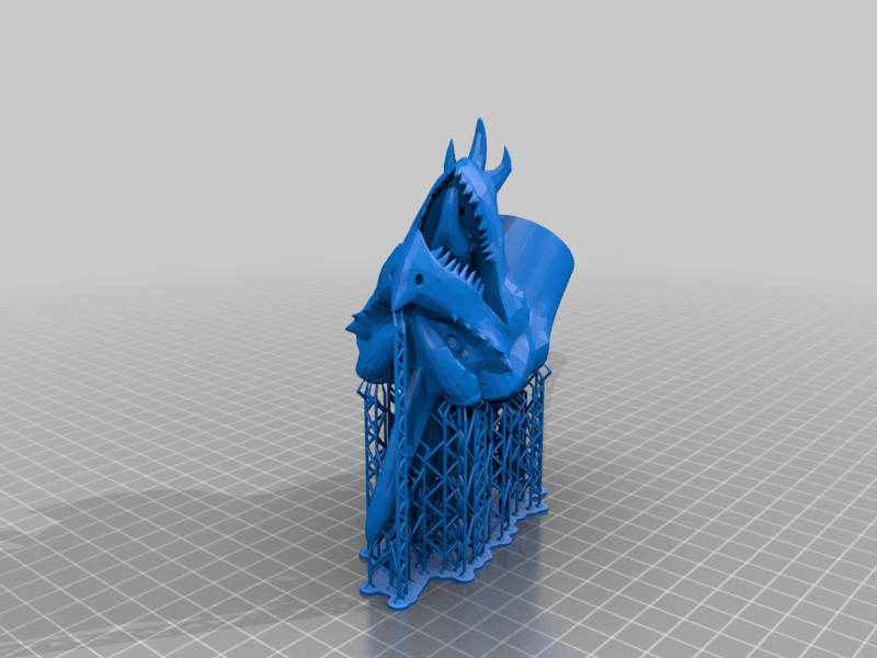 Instant pot dragon for resin printers