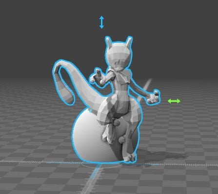 Mewtwo with base