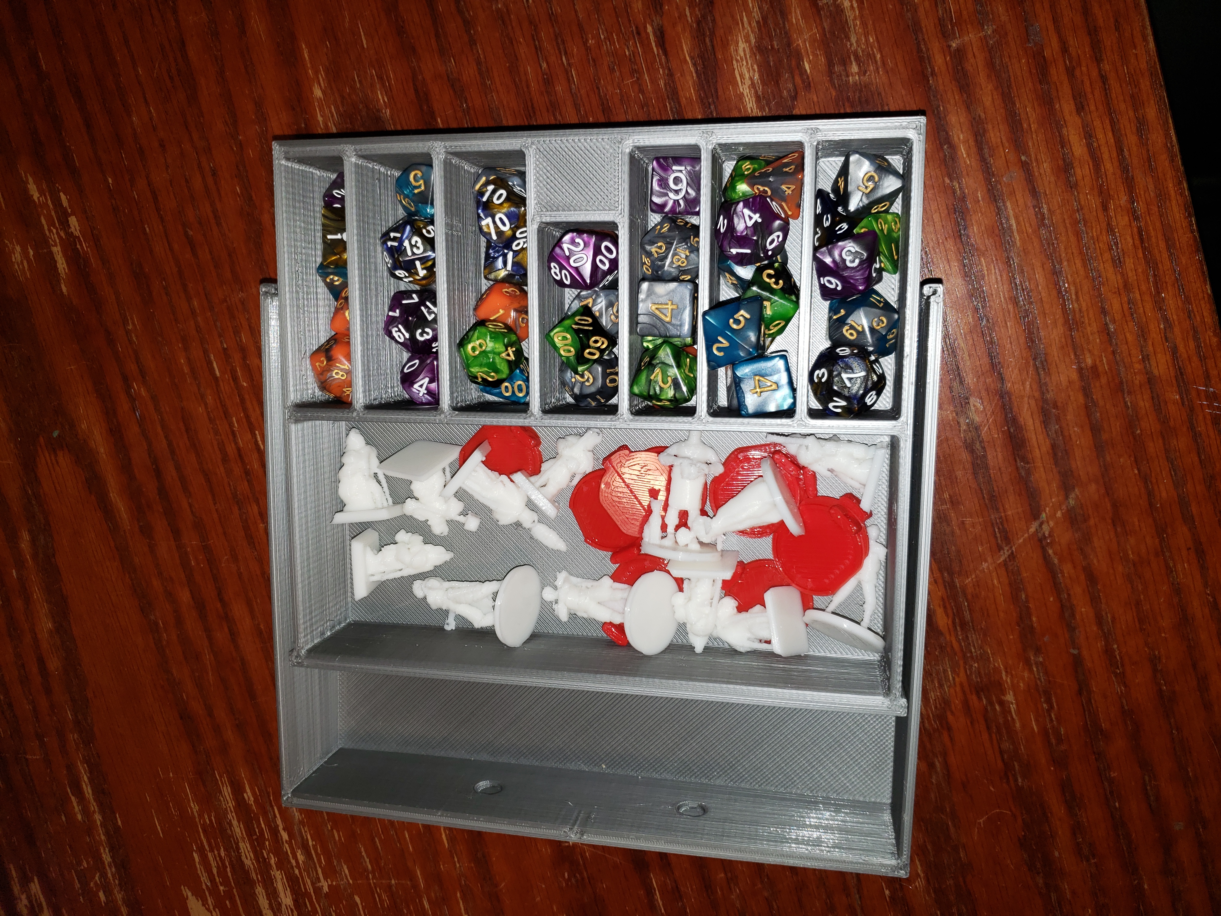 Magnetic Dice Box, Tray, and Tower