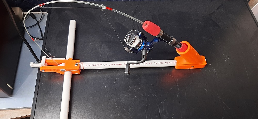Bite Me - Ice fishing Auto Hook Setter - Remixed for PVC