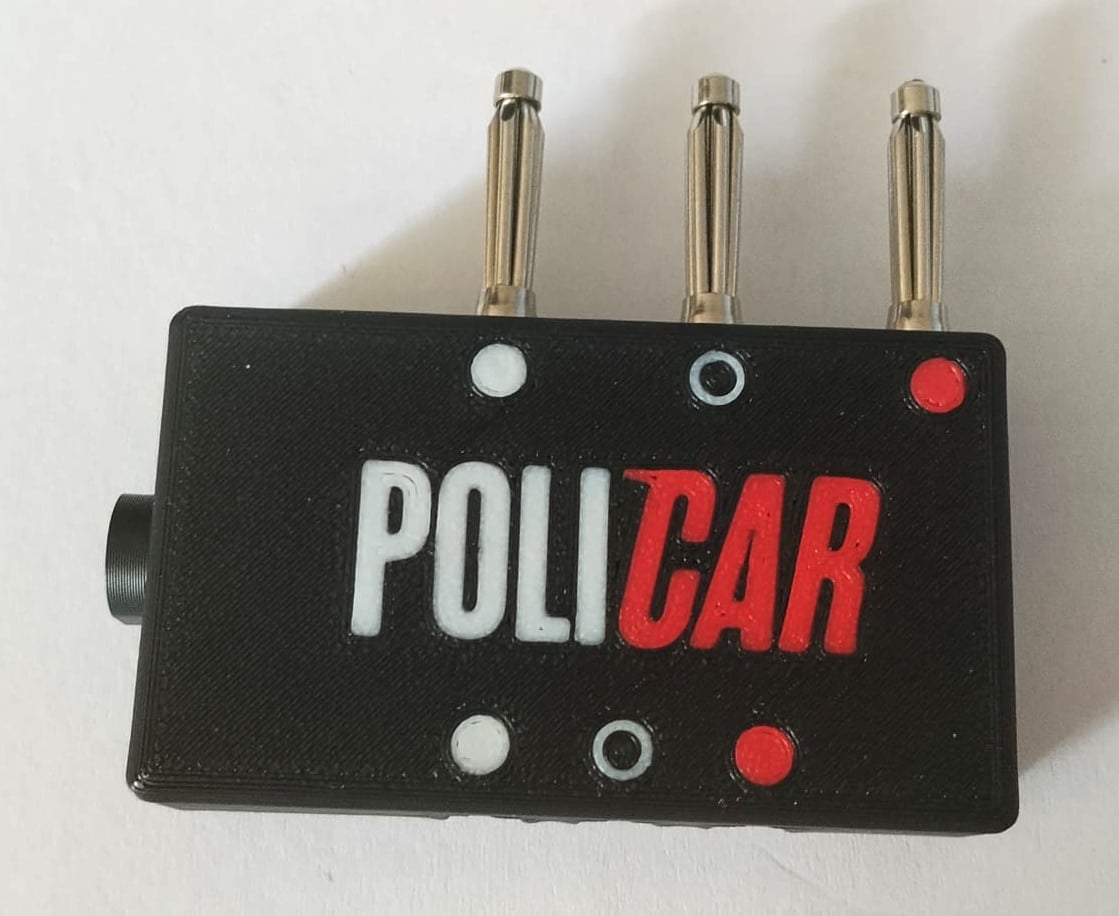 Multi Plug for slot cars controller - Pitch for DS and Italian wall sockets