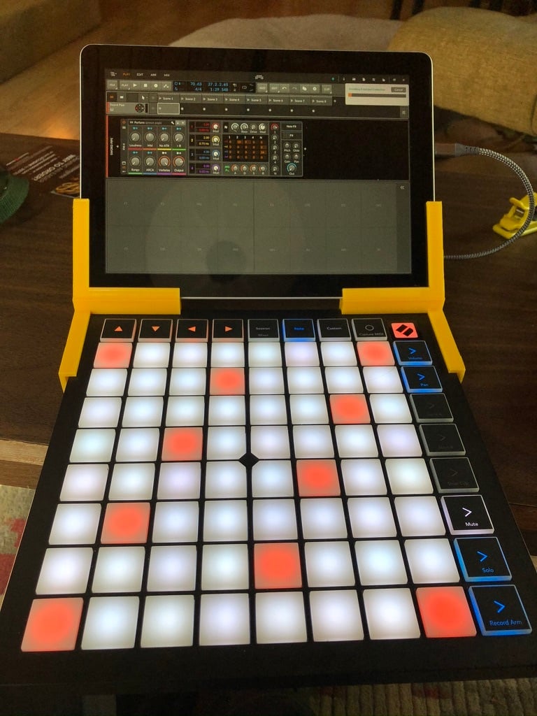 Launchpad X Tablet mounting brackets