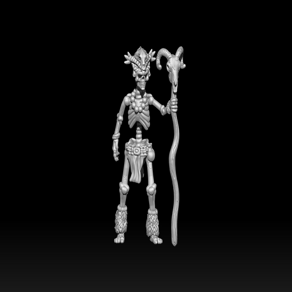 Skeleton Witch Doctor