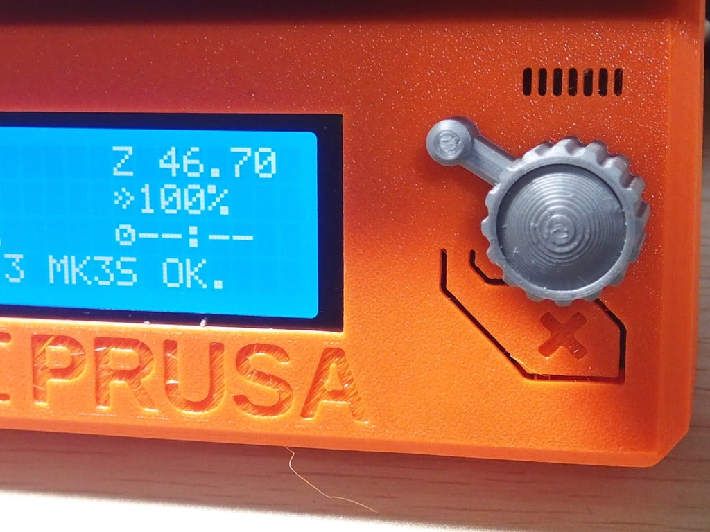 PRUSA i3 MK3S Control knob