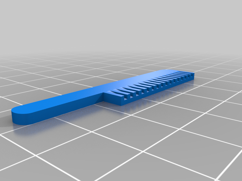 Mustache Comb