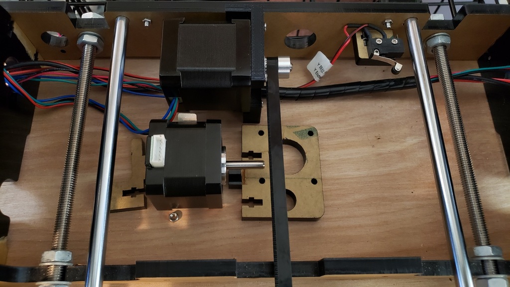 anet a8 larger Y axis motor mount
